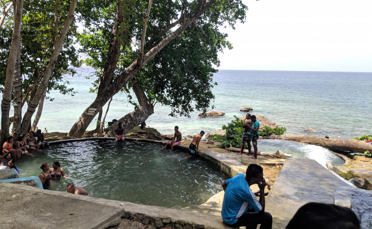 Photo de Piscina de Catalina avec roches de surface