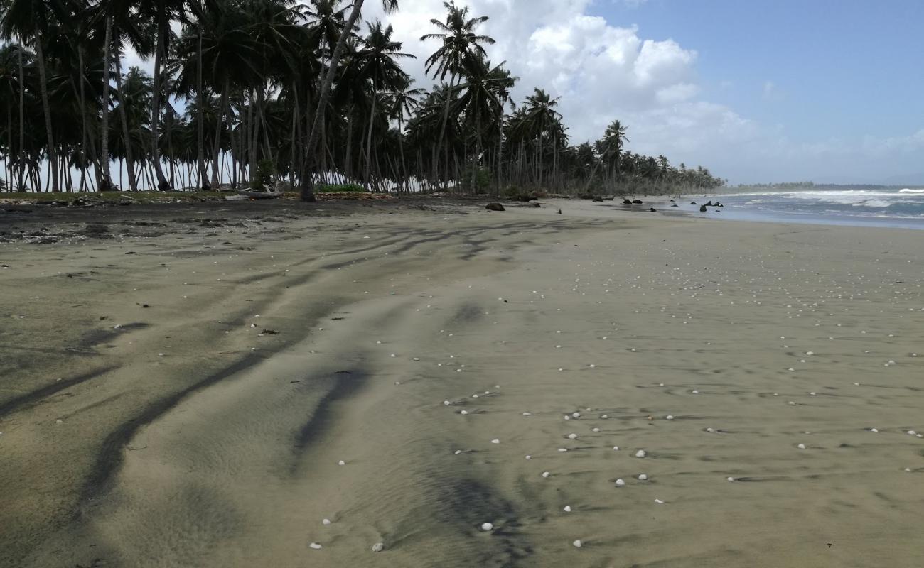Photo de Playa Cayenas avec sable beige de surface
