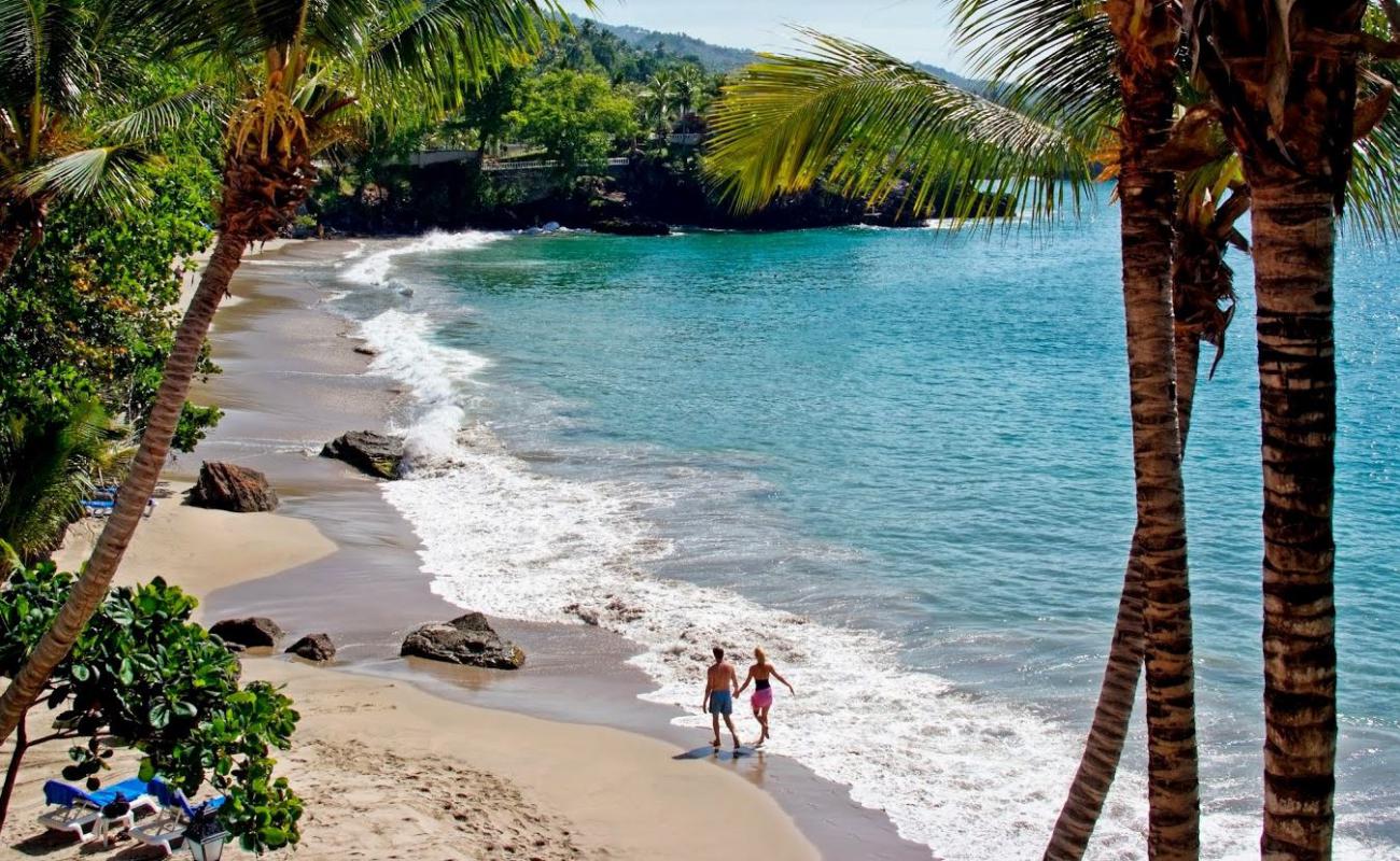 Photo de Playa Chinguela avec sable fin et lumineux de surface