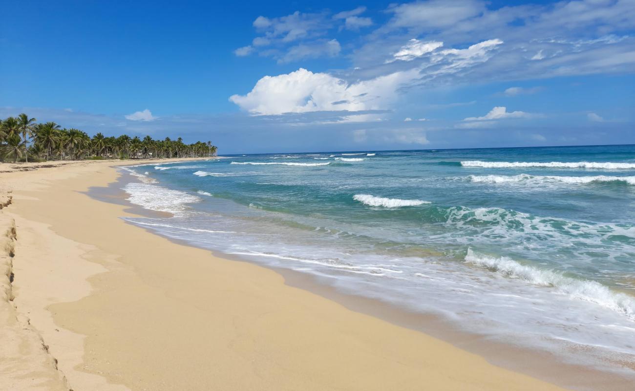 Photo de Plage Escondida avec sable beige de surface