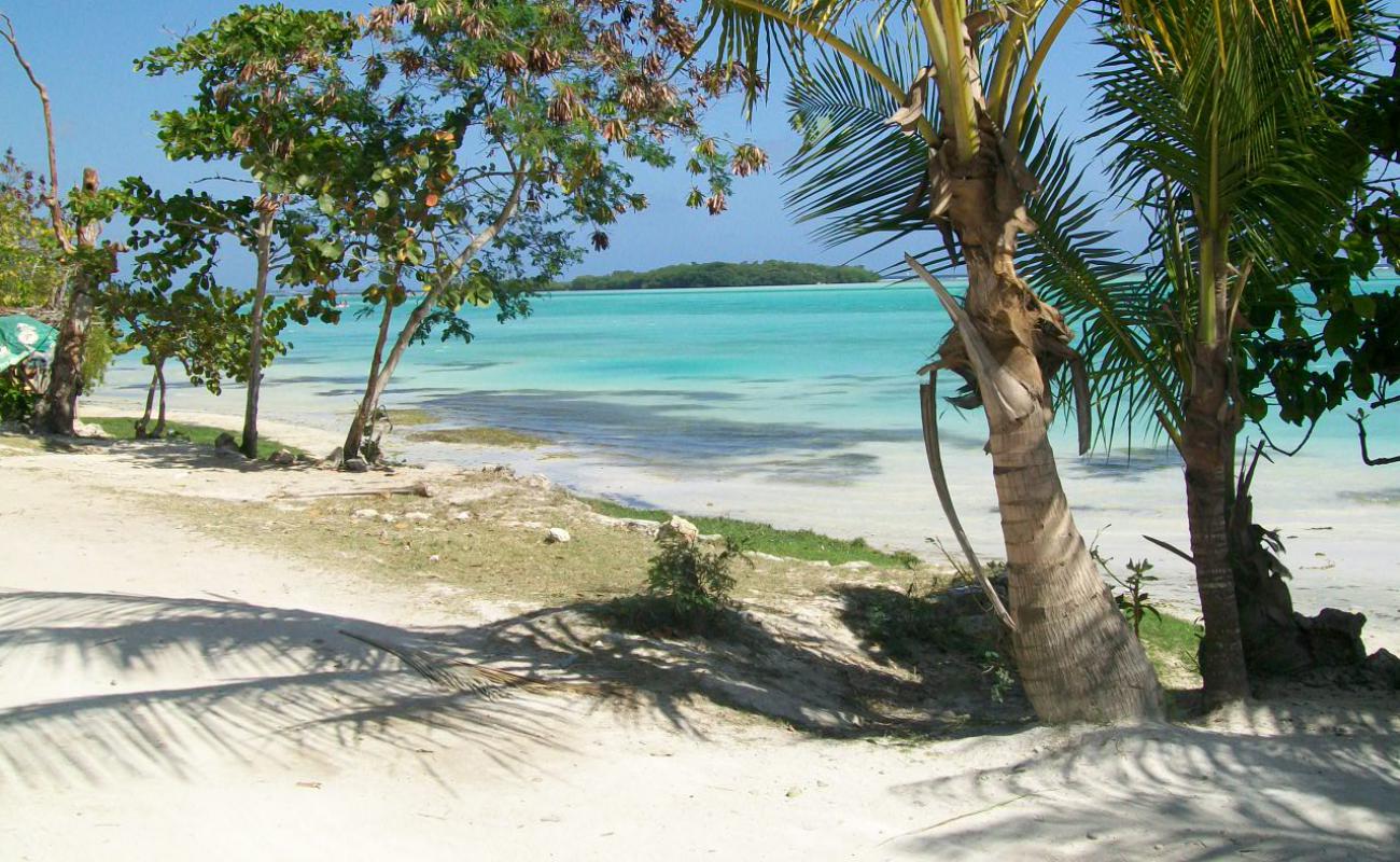 Photo de Boca Chica beach II avec sable fin et lumineux de surface