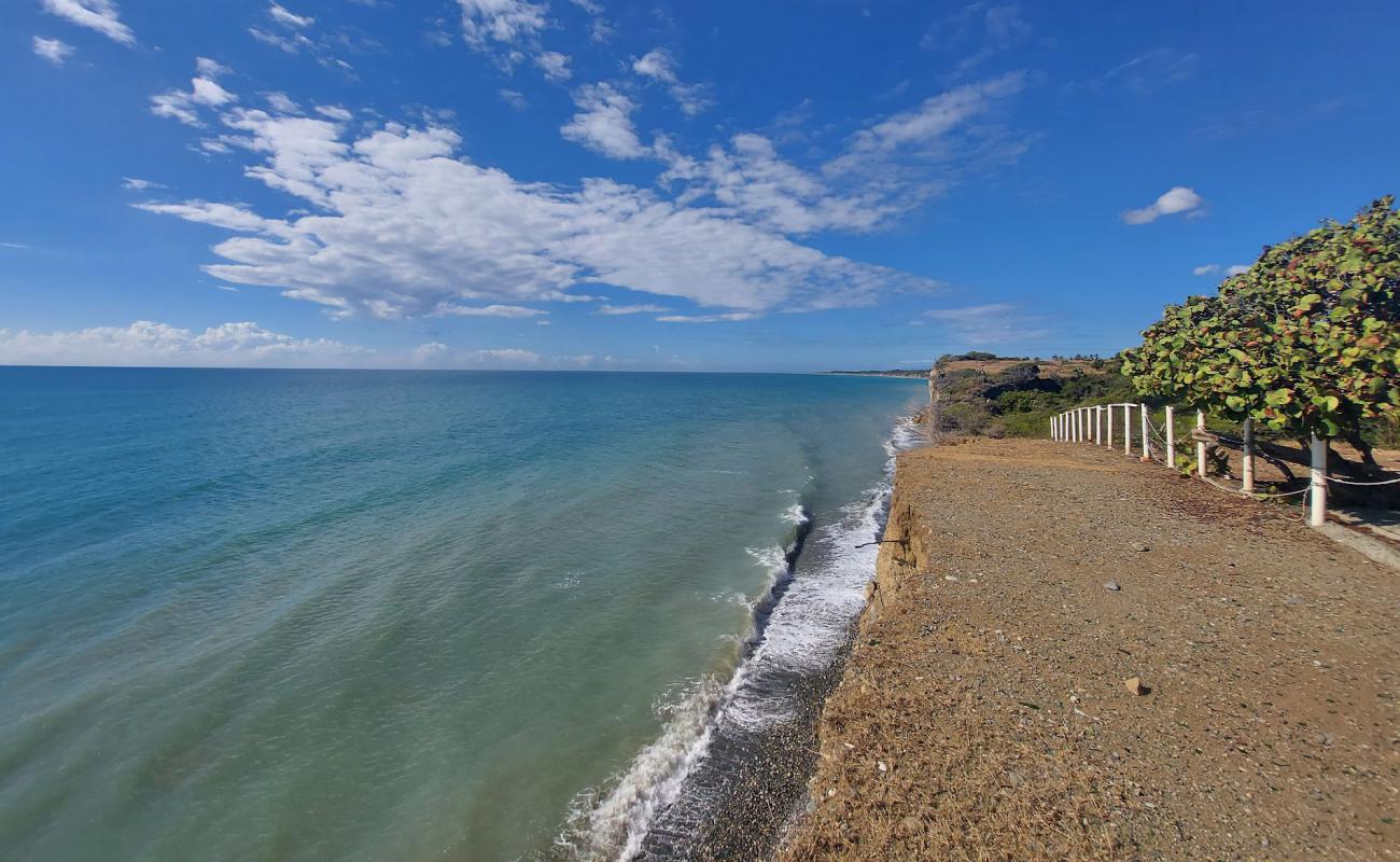 Photo de Playa Matanzas avec petits galets gris de surface