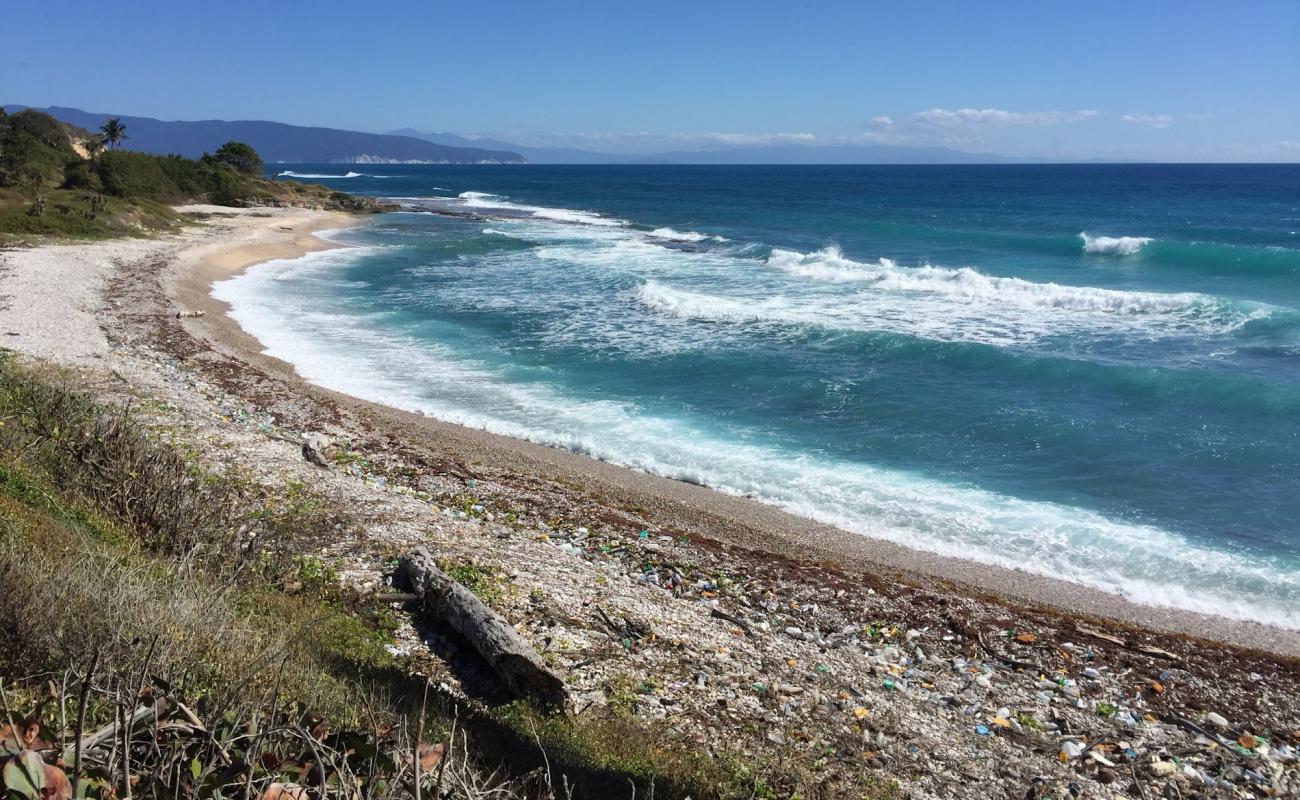 Photo de Meseta beach avec sable fin et lumineux de surface