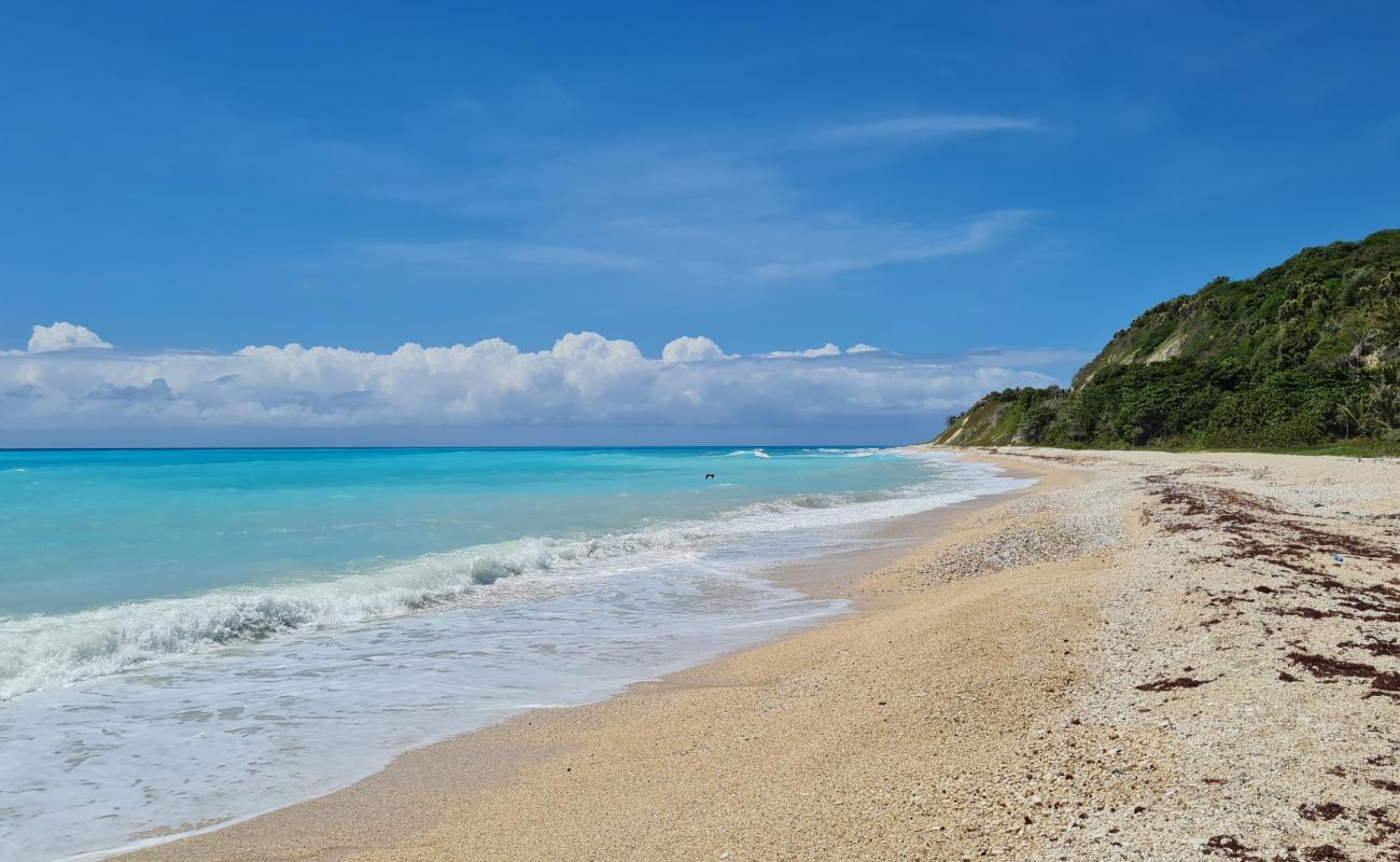 Photo de Patos beach avec caillou fin clair de surface