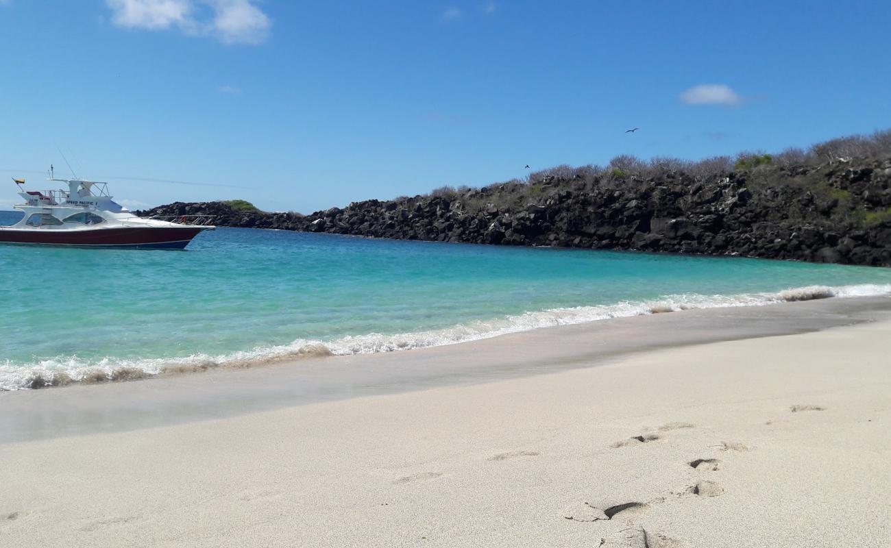 Photo de Playa Ochoa avec sable fin et lumineux de surface