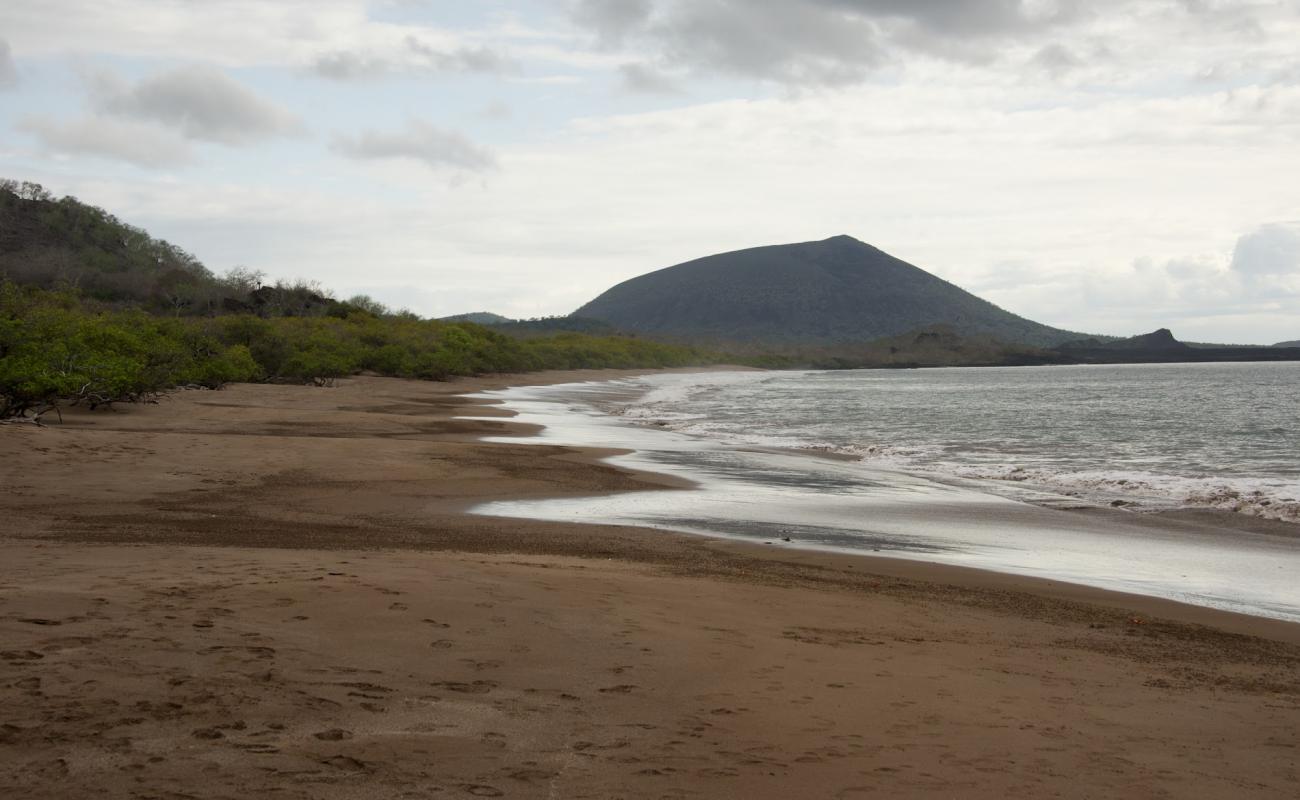 Photo de Espumilla Beach avec sable lumineux de surface