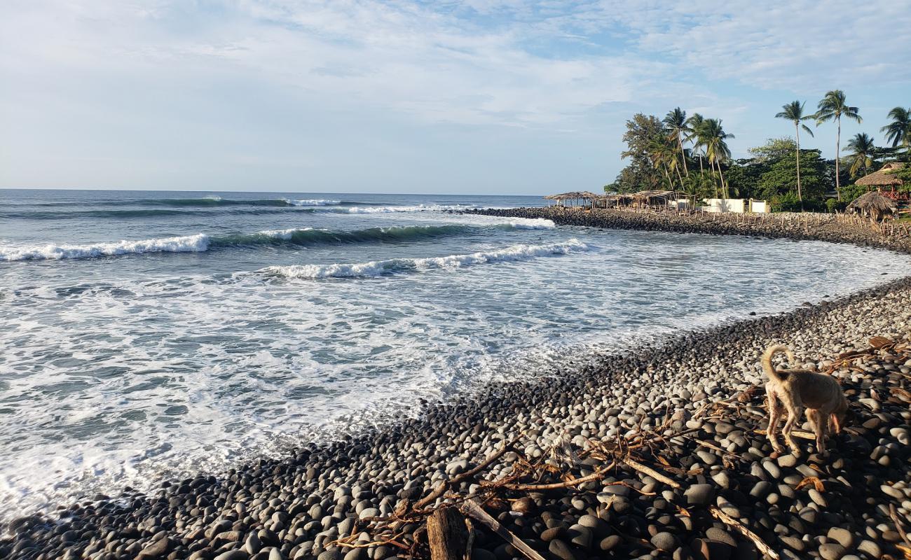 Photo de K59 resort beach avec galets gris de surface