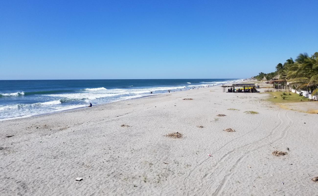 Photo de Costa del Sol beach avec sable gris de surface