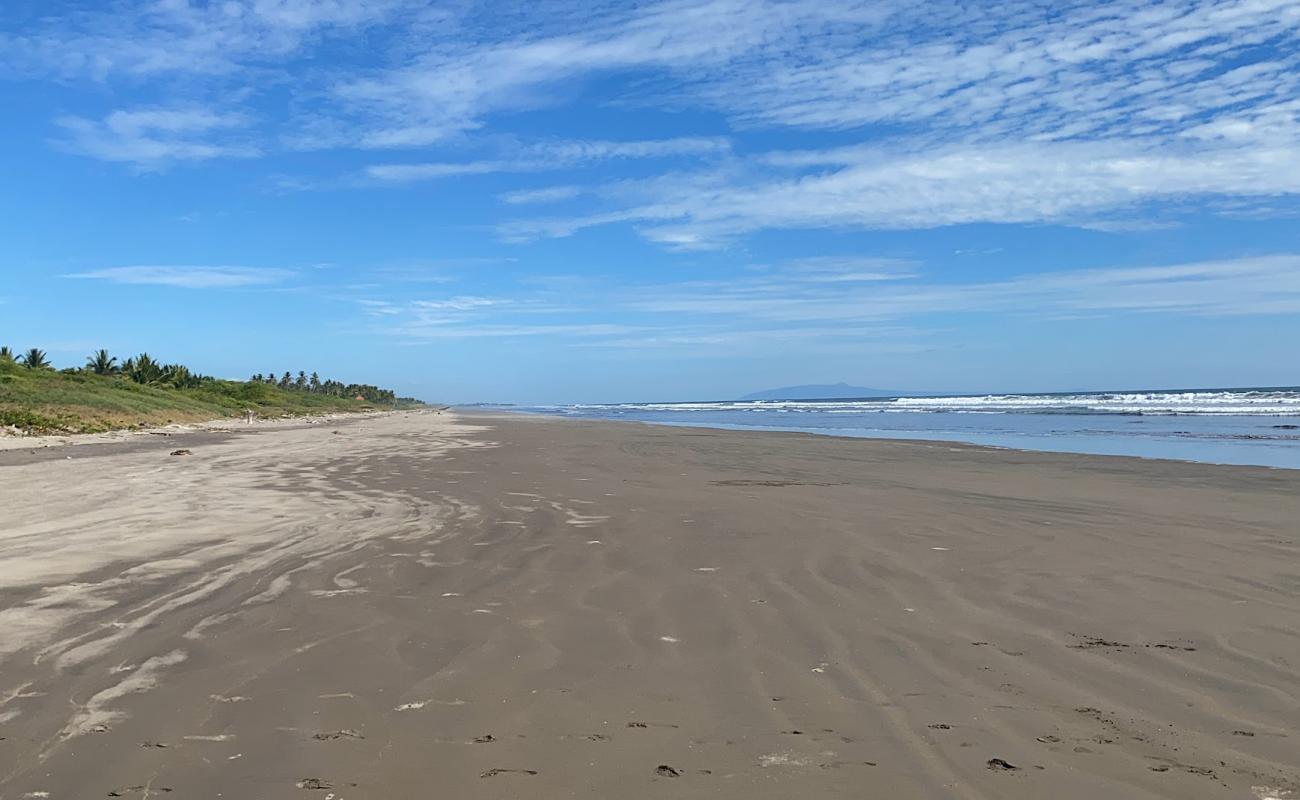 Photo de Icacal beach avec sable gris de surface