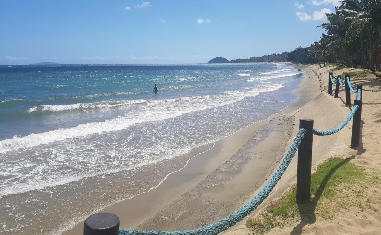 Photo de Pacific Harbour avec sable beige de surface