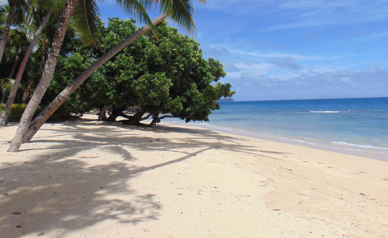 Photo de Laucala Beach II avec sable beige de surface