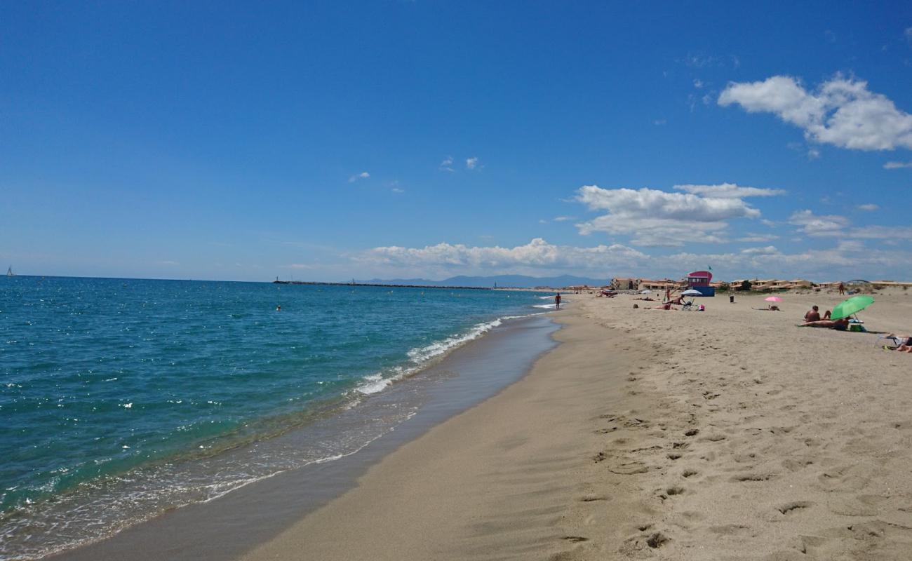 Photo de Port Leucate FKK avec sable beige fin de surface