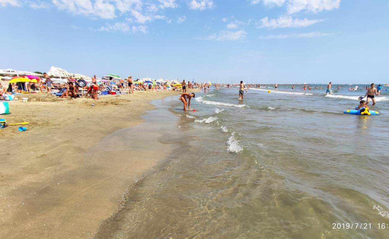 Photo de Sunset beach avec sable fin et lumineux de surface