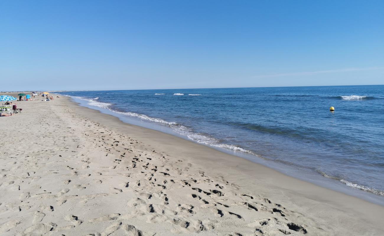 Photo de Plage de Piemanson avec sable lumineux de surface