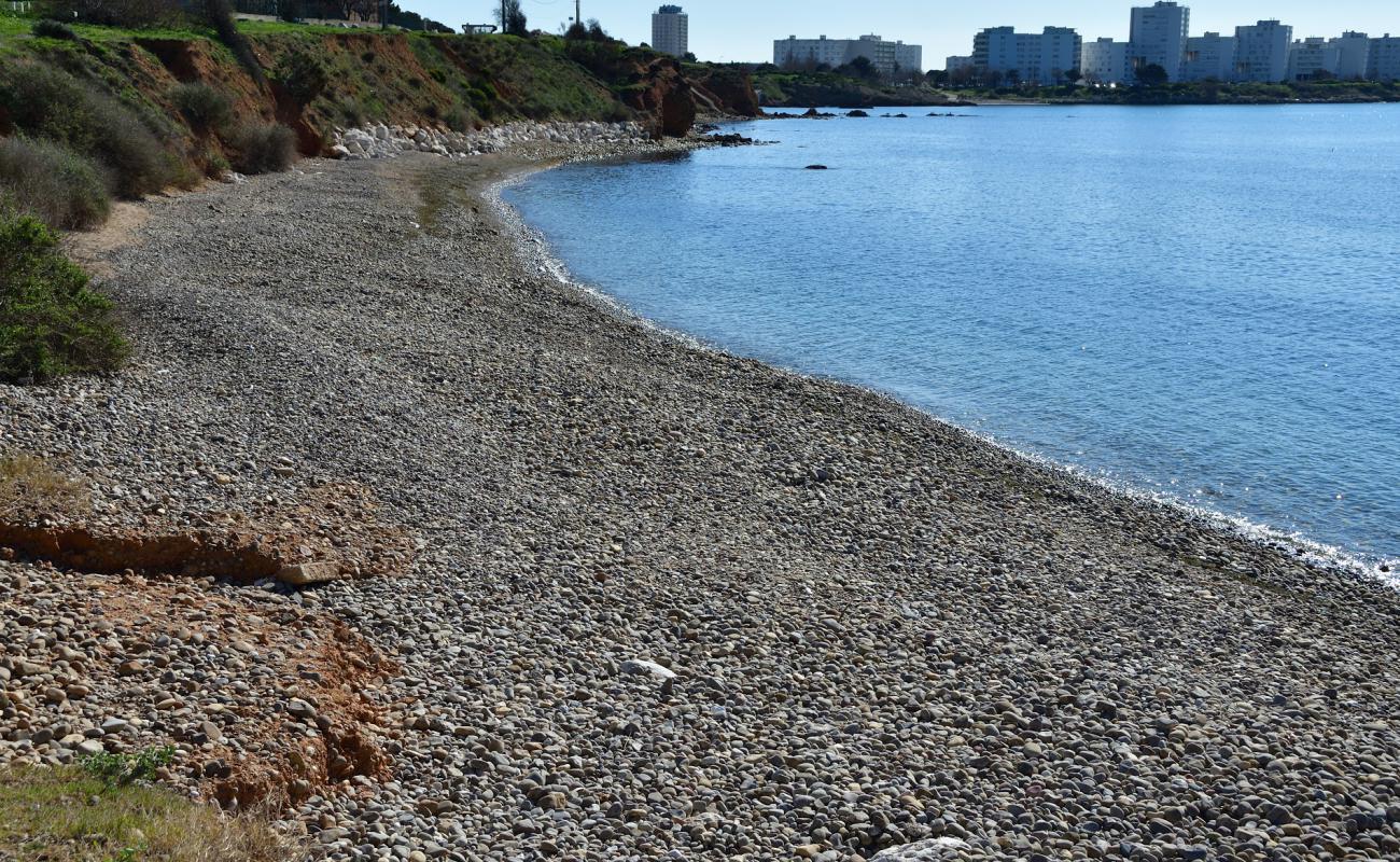 Photo de Plage des Ours avec roches de surface