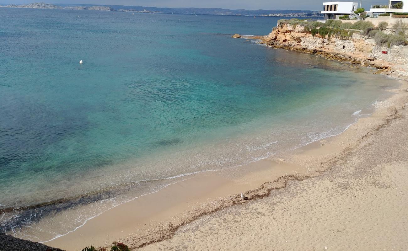 Photo de Pointé Rouge III avec sable lumineux de surface