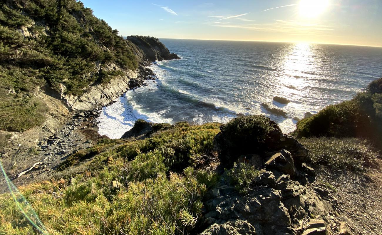 Photo de Plage de la Fosse avec caillou gris de surface