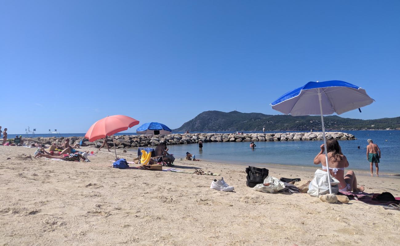 Photo de Plage de Sainte-Asile avec sable brun de surface