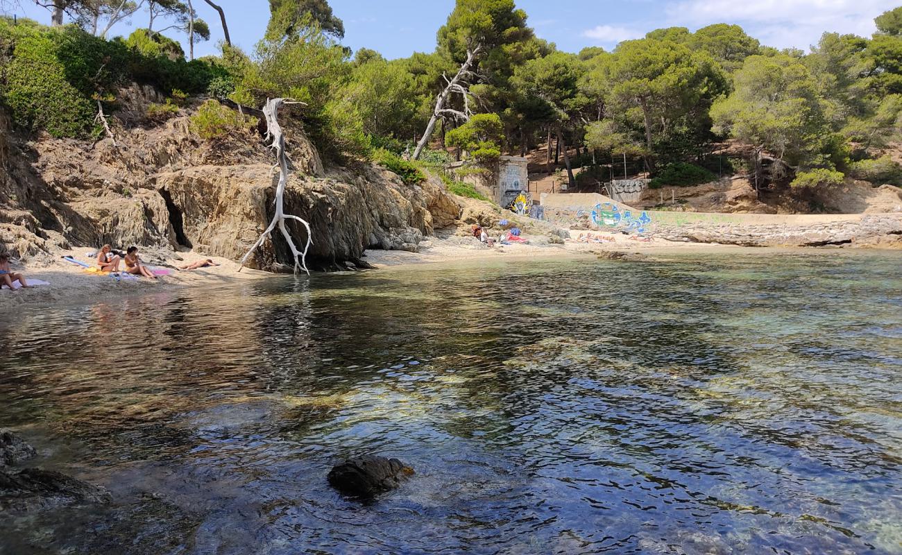Photo de Plage du Béton avec galets beige de surface