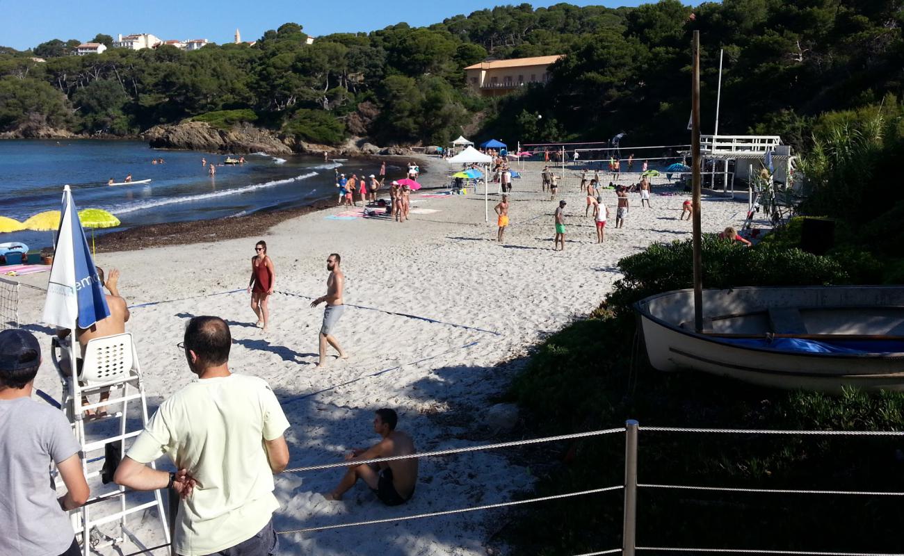 Photo de Plage de la Vignette avec sable beige de surface