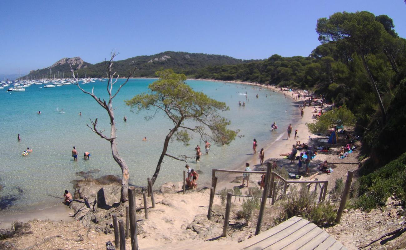 Photo de Plage d'Argent avec sable blanc de surface