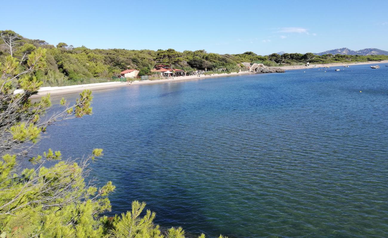 Photo de Plage de la Badine avec sable lumineux de surface