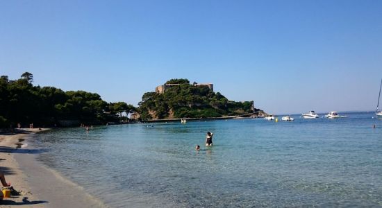 Plage de Bregançon