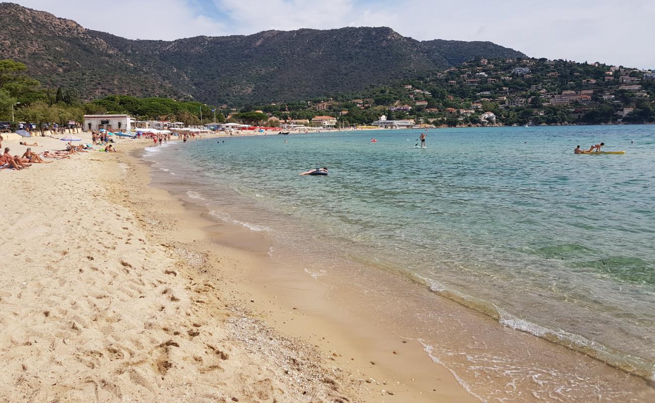 Photo de Plage de Saint-Clair avec sable lumineux de surface