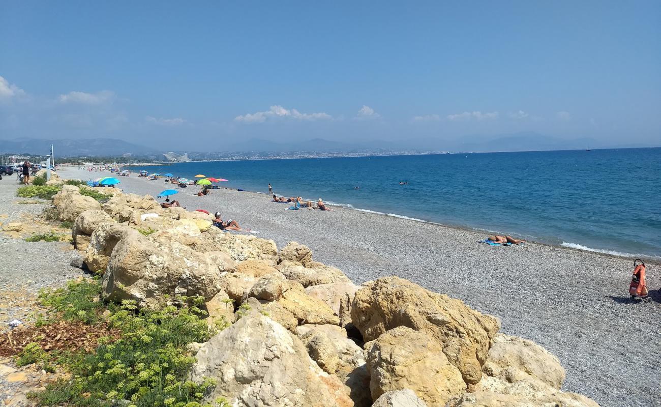 Photo de Plage de la Fontonne avec caillou clair de surface