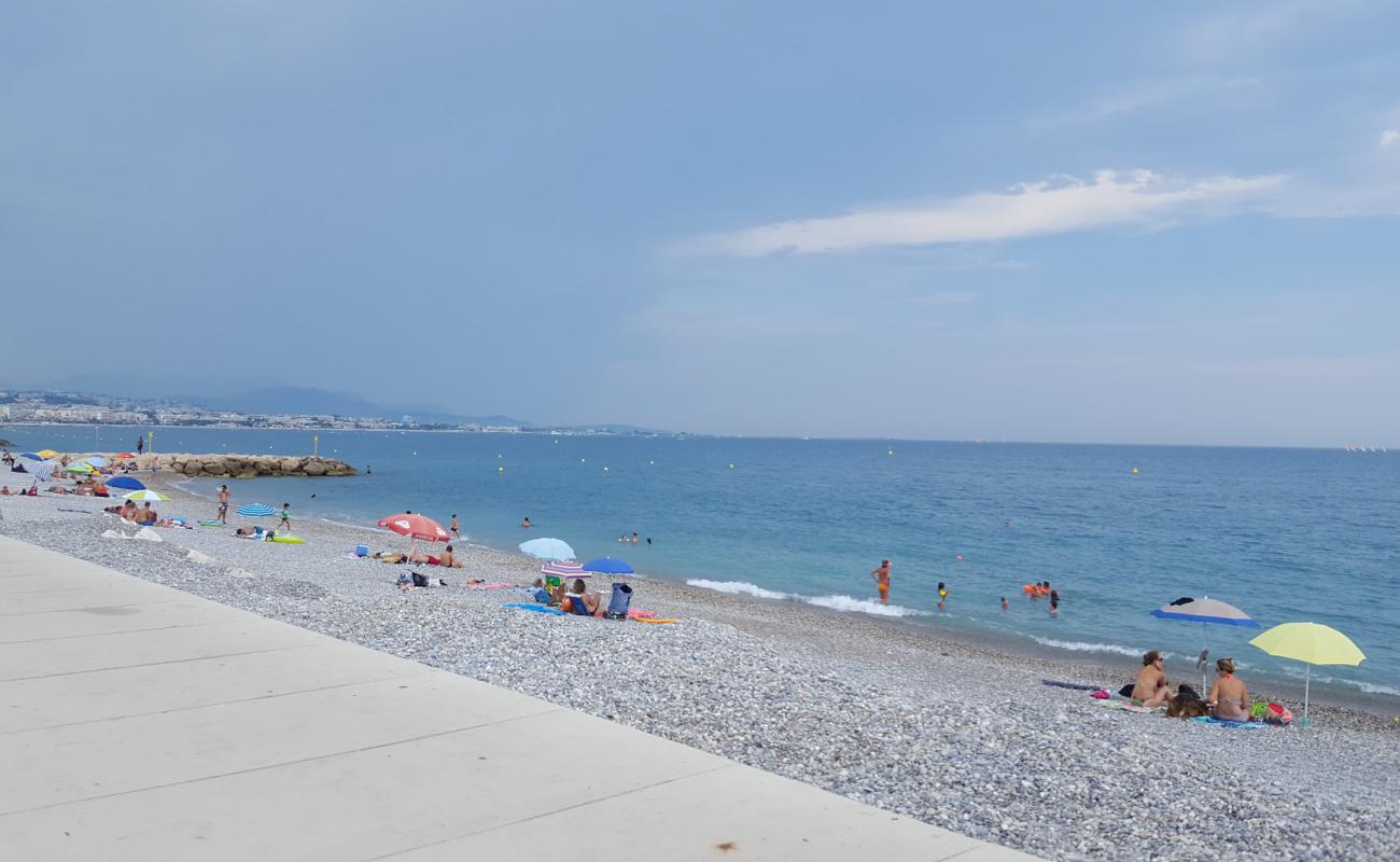 Photo de Plage de I'Hippodrome avec caillou clair de surface