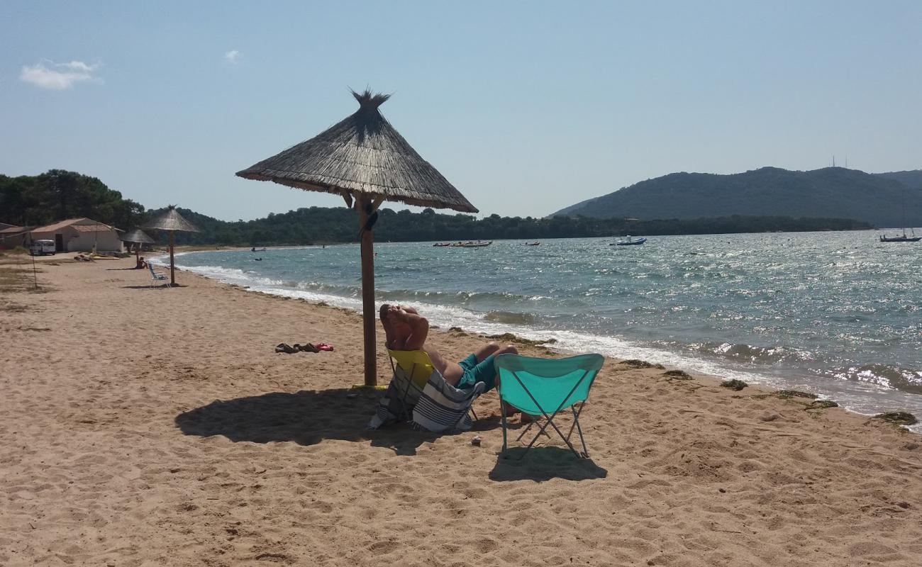 Photo de Plage Punta di Benedettu II avec sable beige de surface