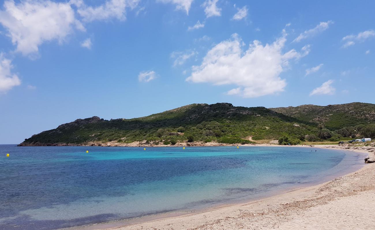 Photo de Sant' Amanza II avec sable beige de surface
