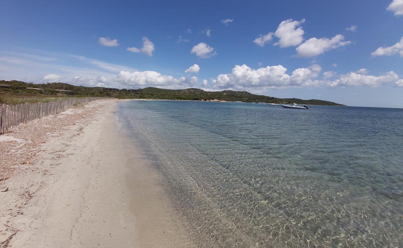 Photo de Plage du Piantarella avec sable lumineux de surface