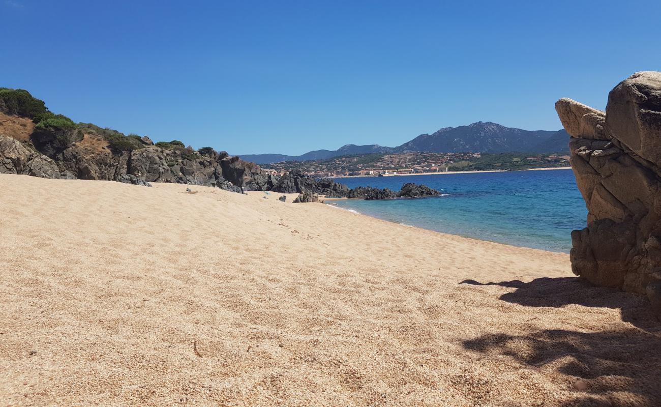 Photo de Plage de la Calanca avec sable lumineux de surface