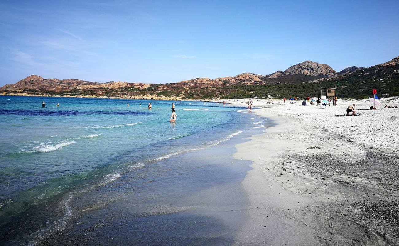 Photo de Plage De L'Ostriconi avec sable lumineux de surface