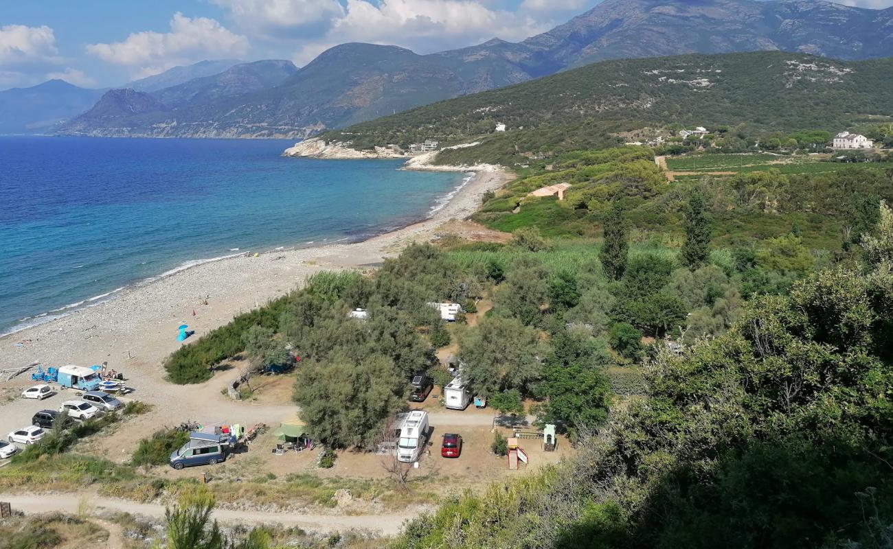 Photo de Campo maggiore avec sable gris avec roches de surface