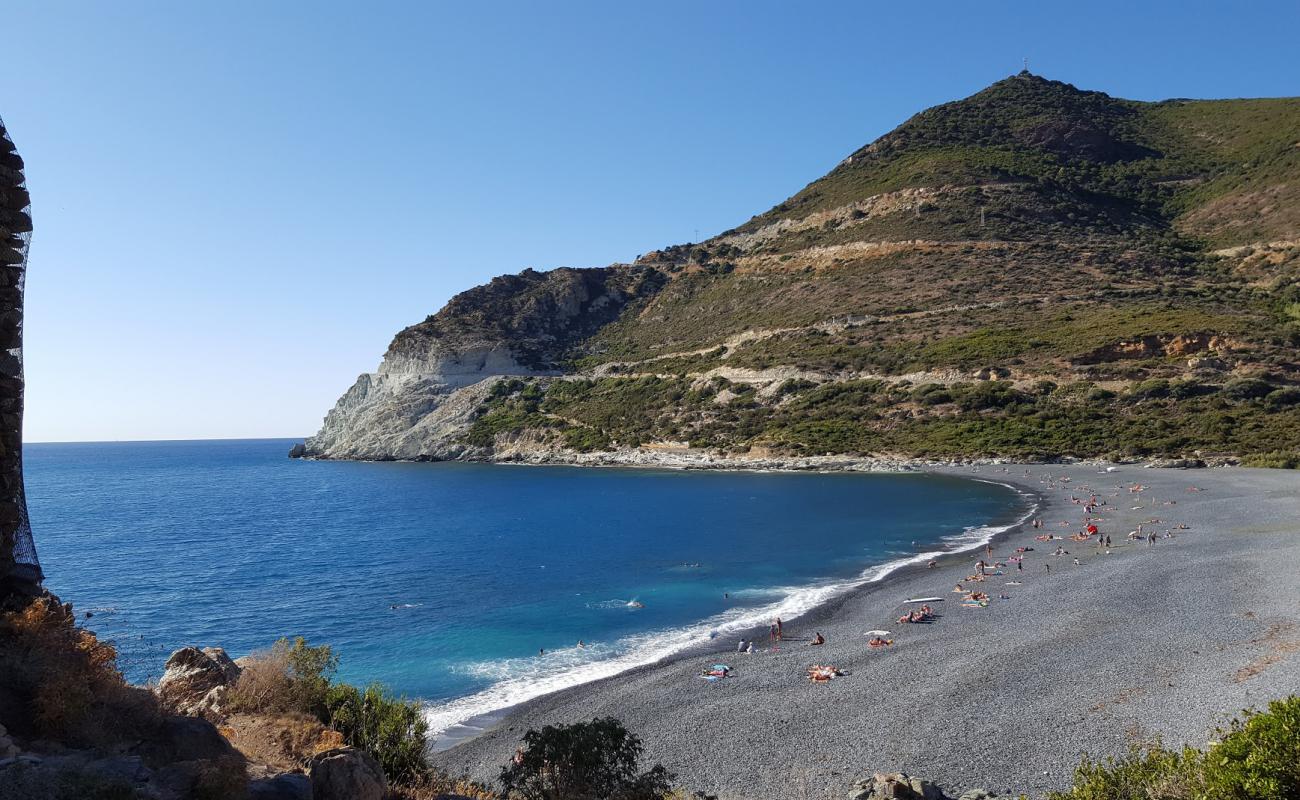 Photo de D'Albo beach avec caillou gris de surface