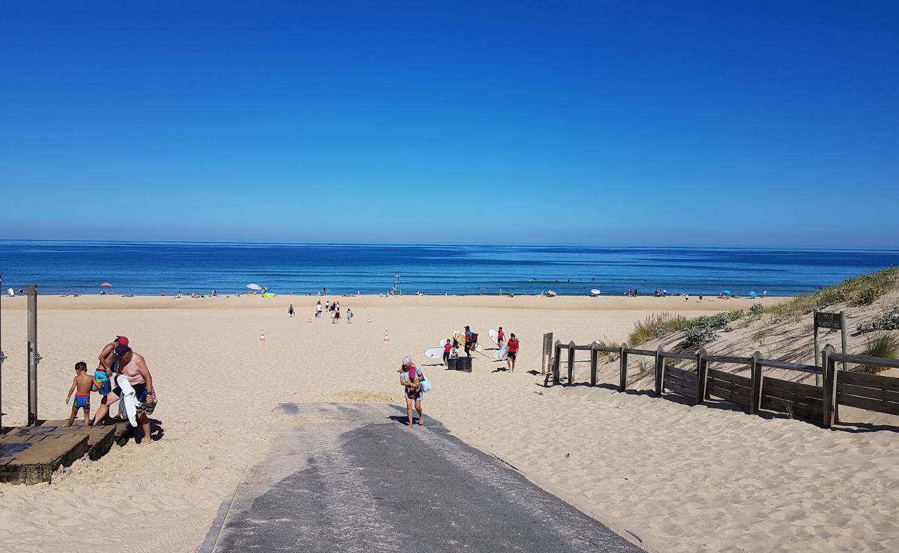 Photo de Vielle-Saint-Girons avec sable blanc de surface