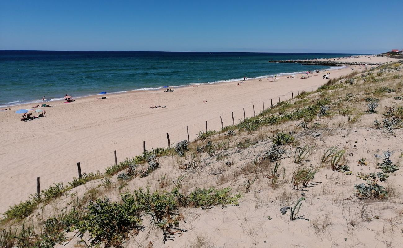 Photo de Mimizan Plage avec sable blanc de surface