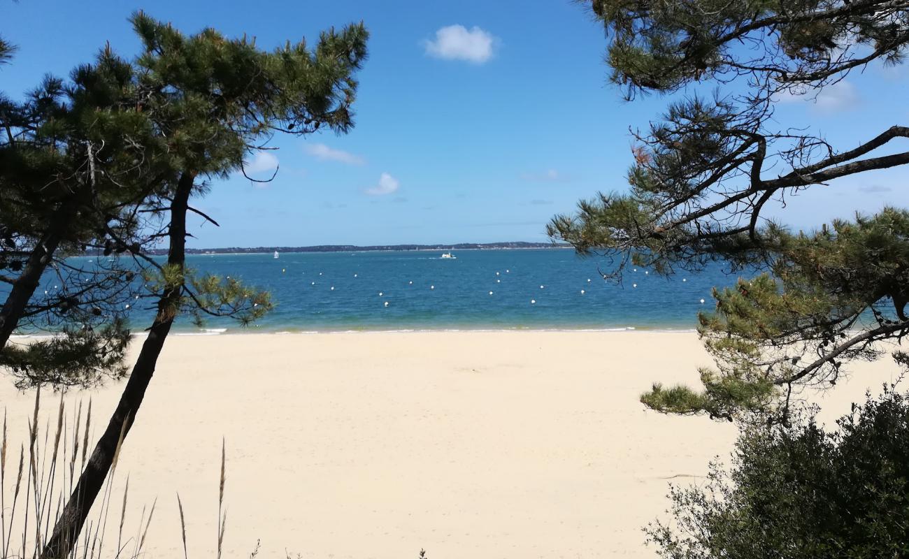 Photo de Plage Pereire avec sable fin blanc de surface