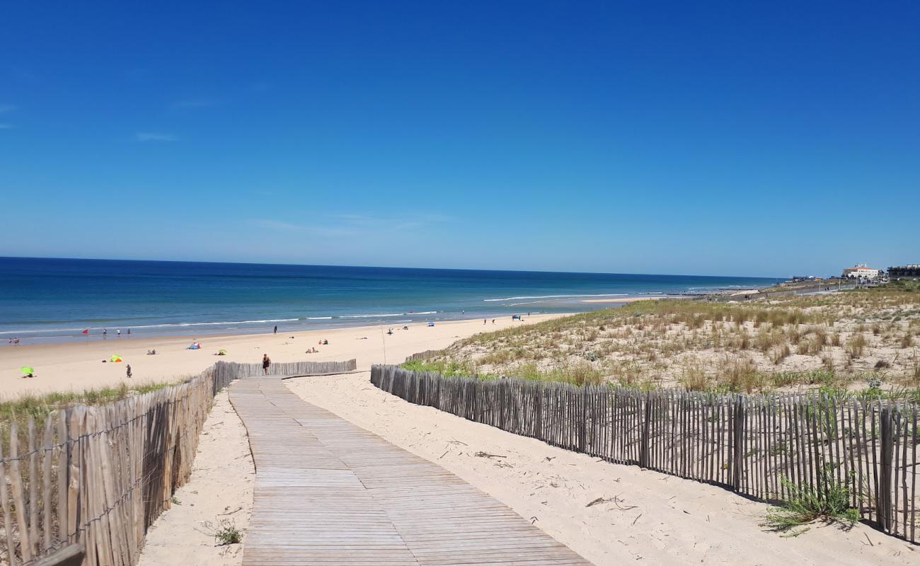 Photo de Lacanau Sud avec sable lumineux de surface