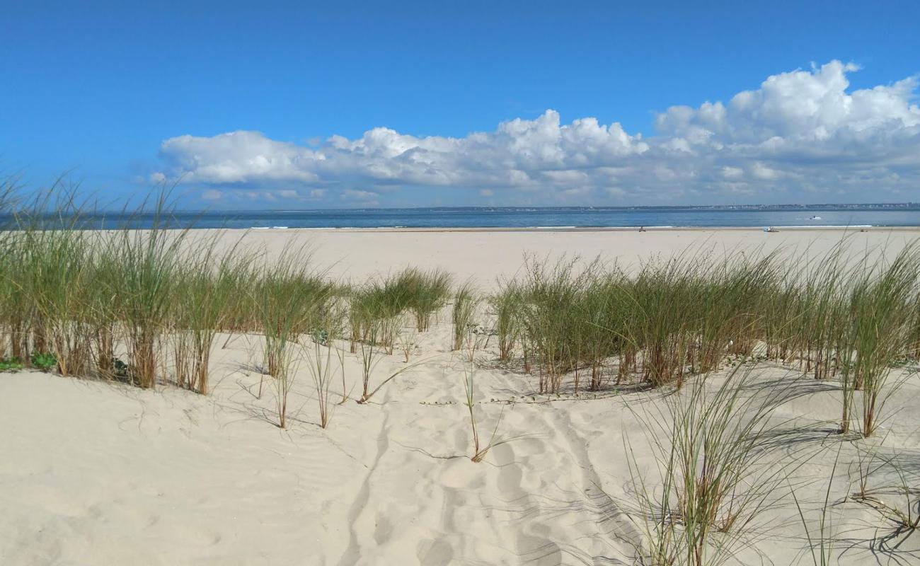 Photo de Plage St. Nicolas avec sable blanc de surface