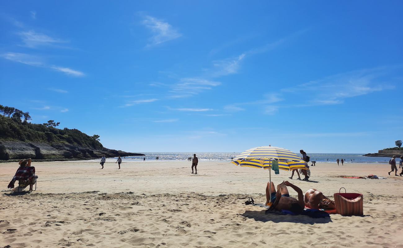 Photo de Plage de Nauzan avec sable brun de surface