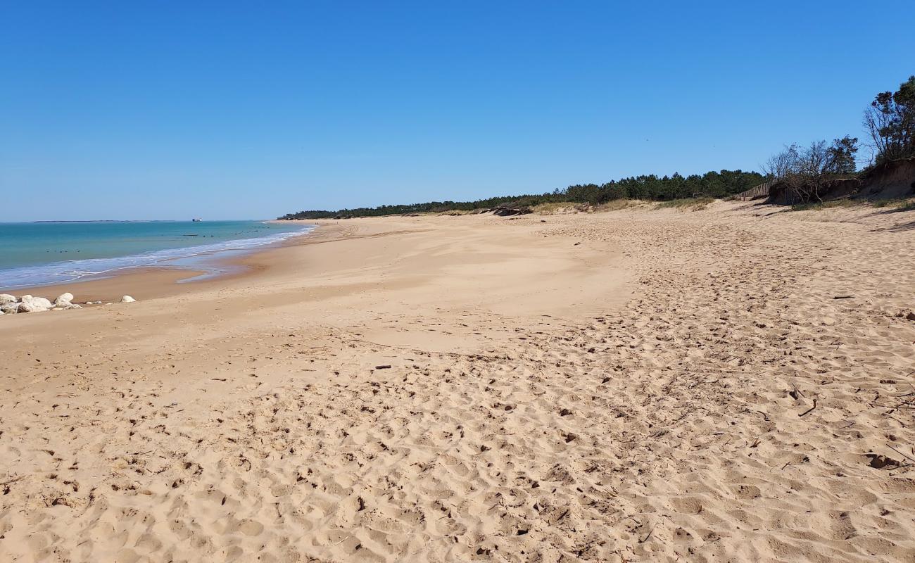 Photo de Plage de La Gautrelle avec sable beige de surface
