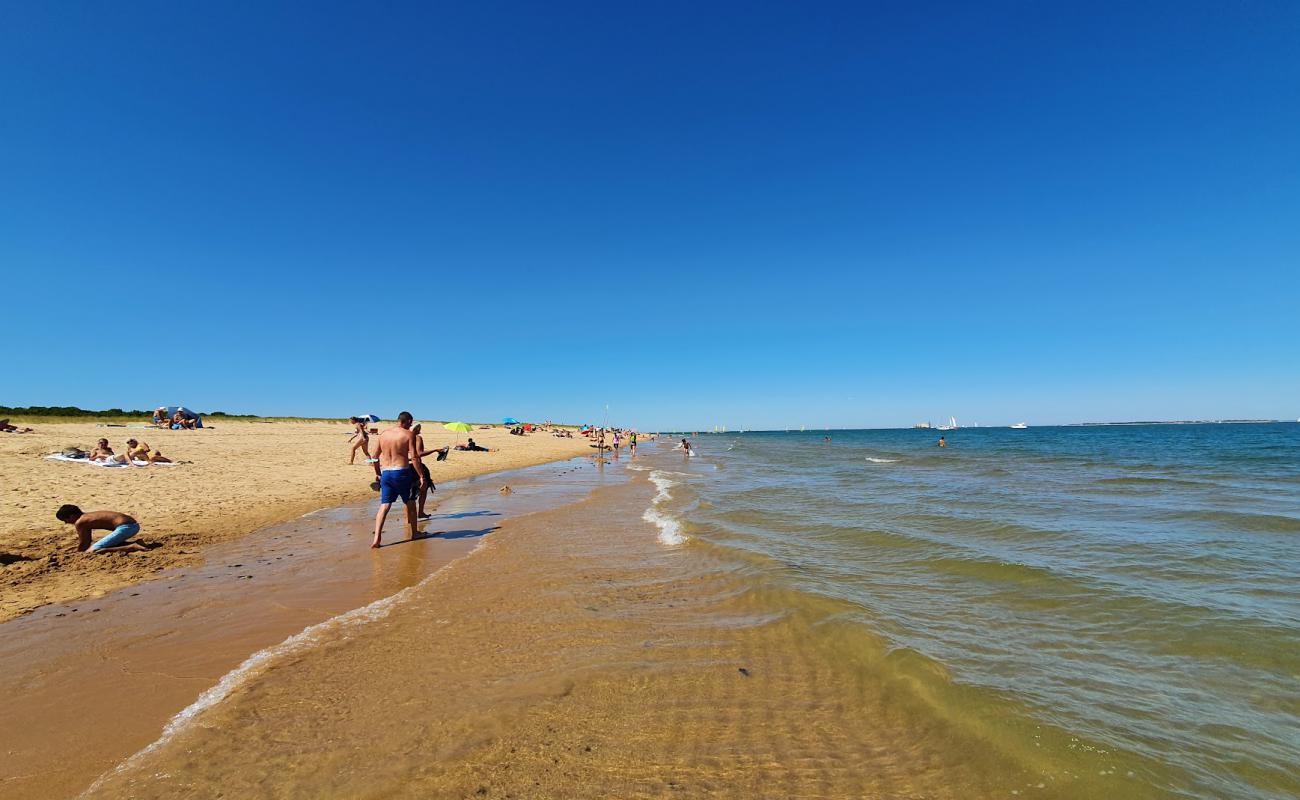Photo de Plage de Boyardville avec sable beige de surface