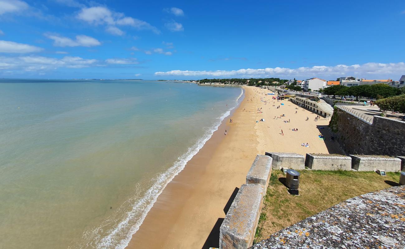 Photo de Fouras Central avec sable brun de surface