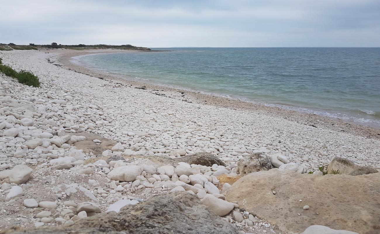 Photo de Plage Du Roux avec caillou blanc de surface