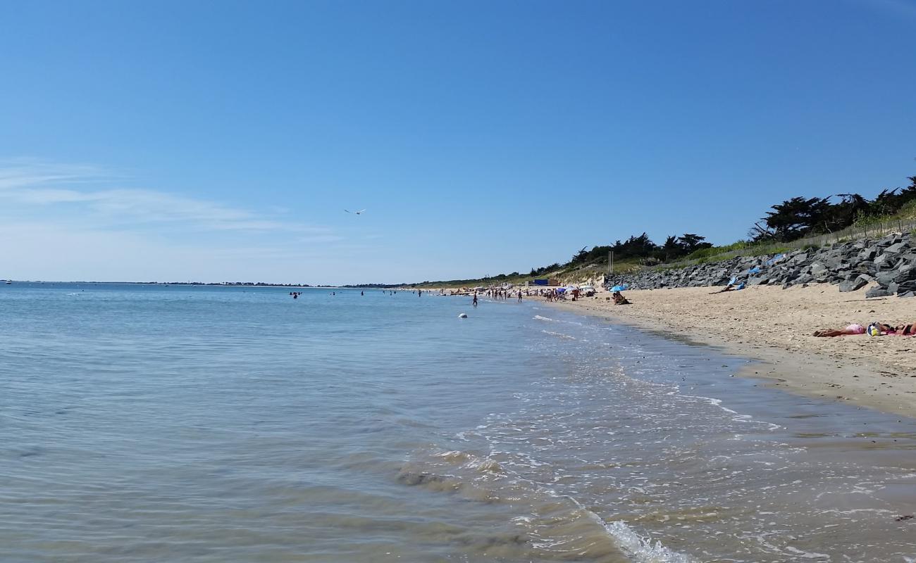 Photo de Peu Ragot beach avec sable beige de surface