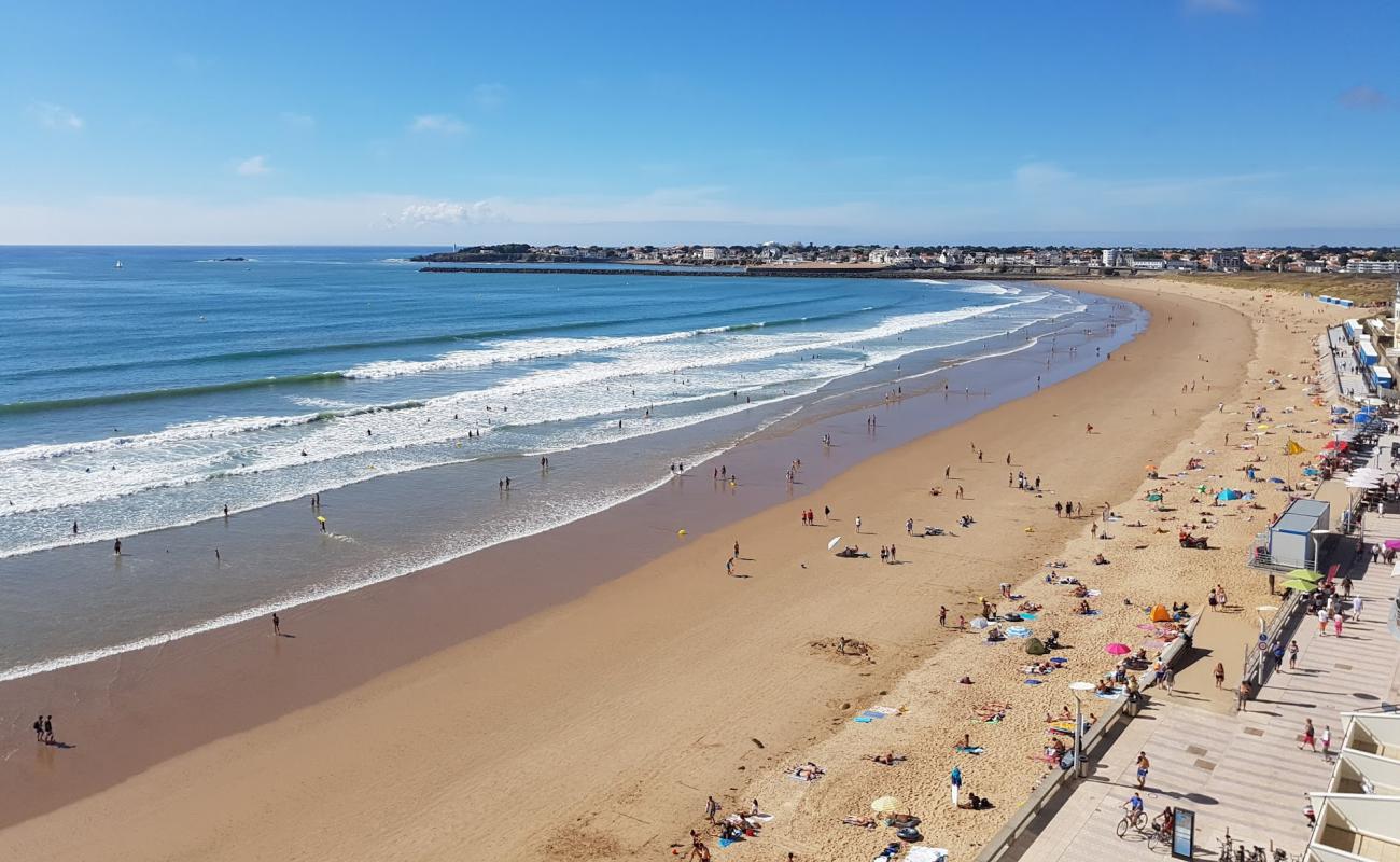 Photo de Saint Gilles Croix de Vie avec sable lumineux de surface