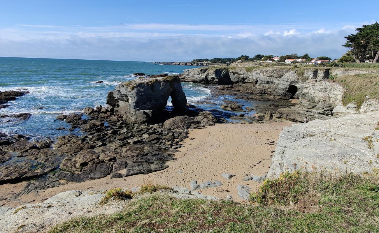 Photo de Plage de Châtelets avec béton de surface